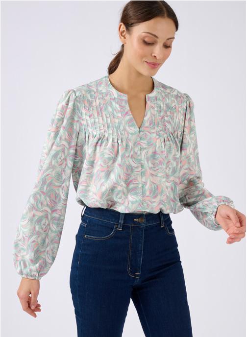 Damart Chemises 79962 femme vert