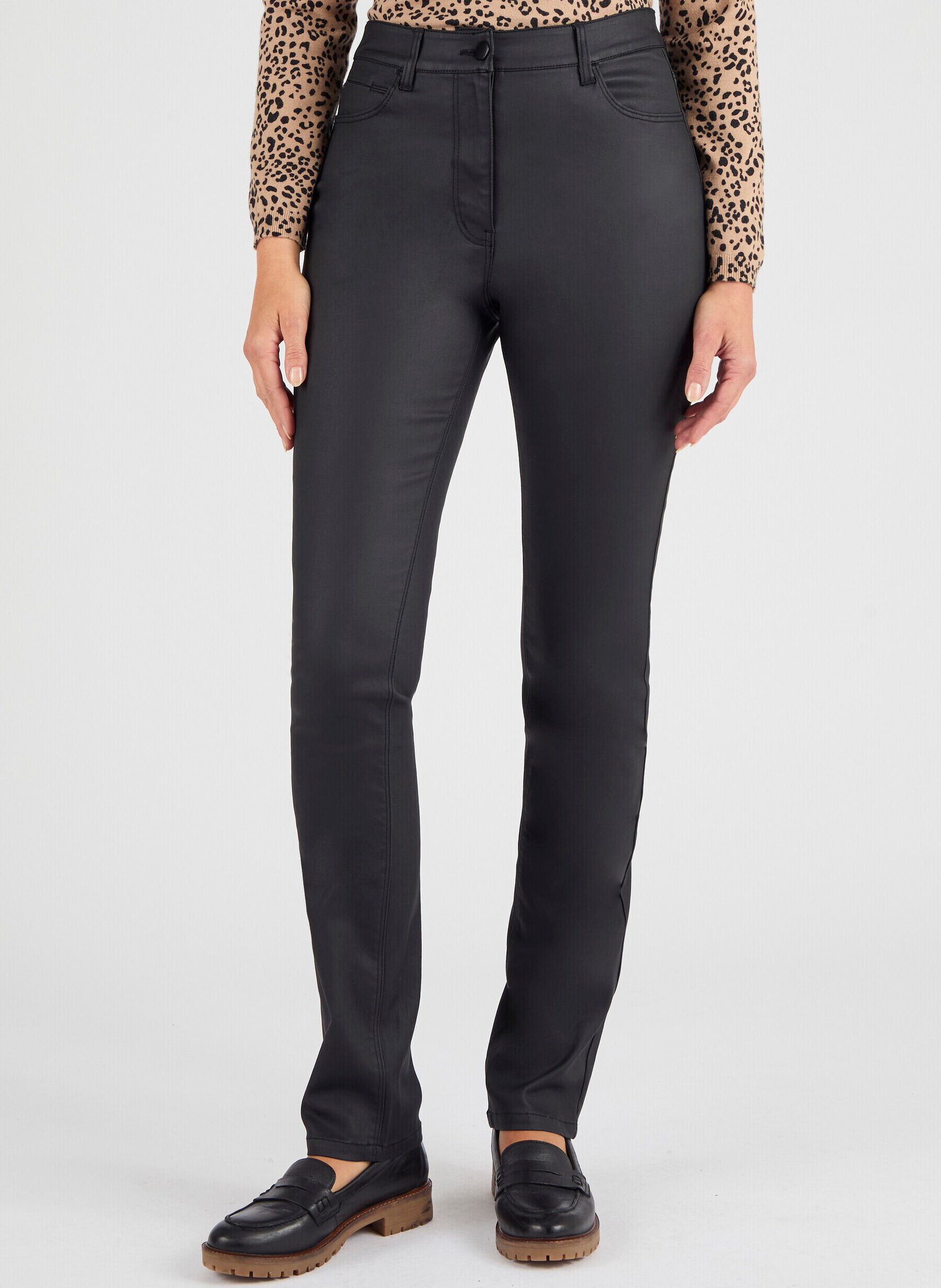 Pantalons droit 83109 femme noir Damart Pantalons droit 83109 femme noir Noir