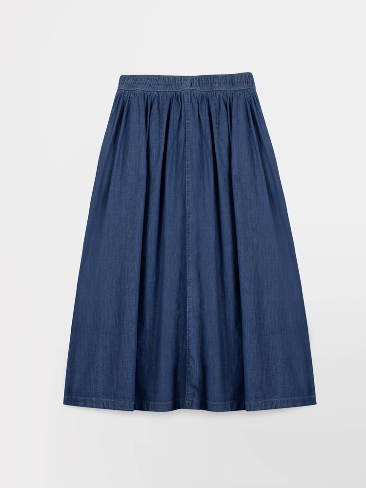 Jupes mi-longues Jupe longue MANDYJUP STONE femme bleu TBS Jupes mi-longues Jupe longue MANDYJUP STONE femme bleu Bleu