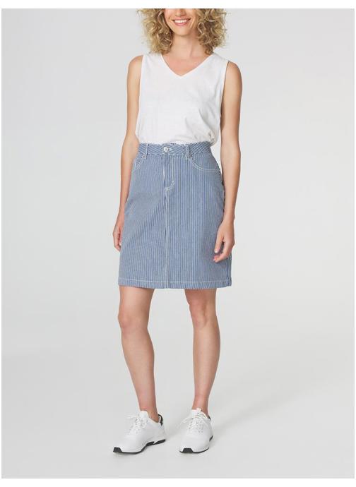 TBS Jupes mi-longues Jupe RAYYAJUP ENCRE femme bleu