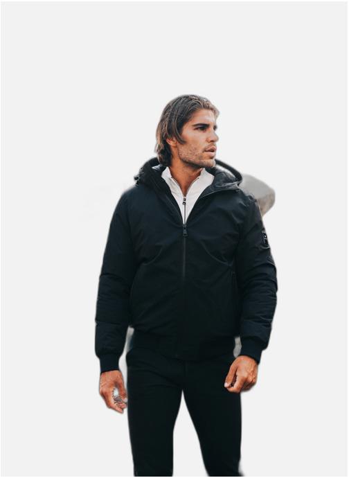 Redskins Blousons Montana Cross homme noir