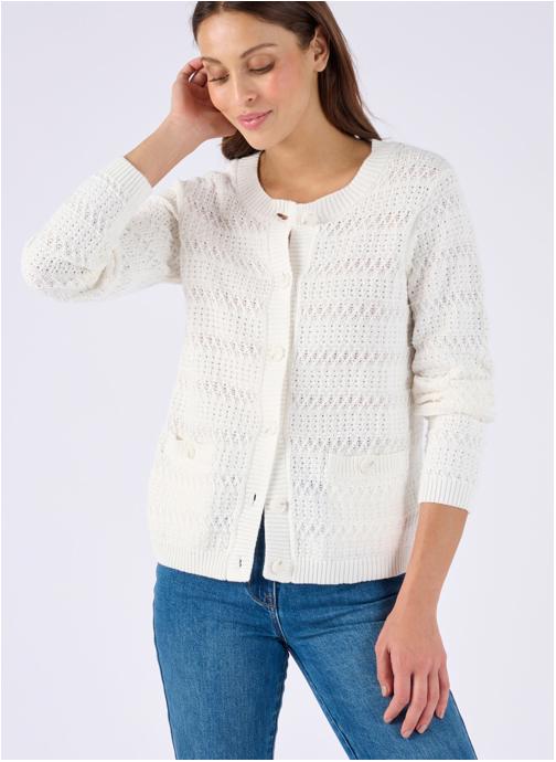 Damart Gilets 84679 femme blanc