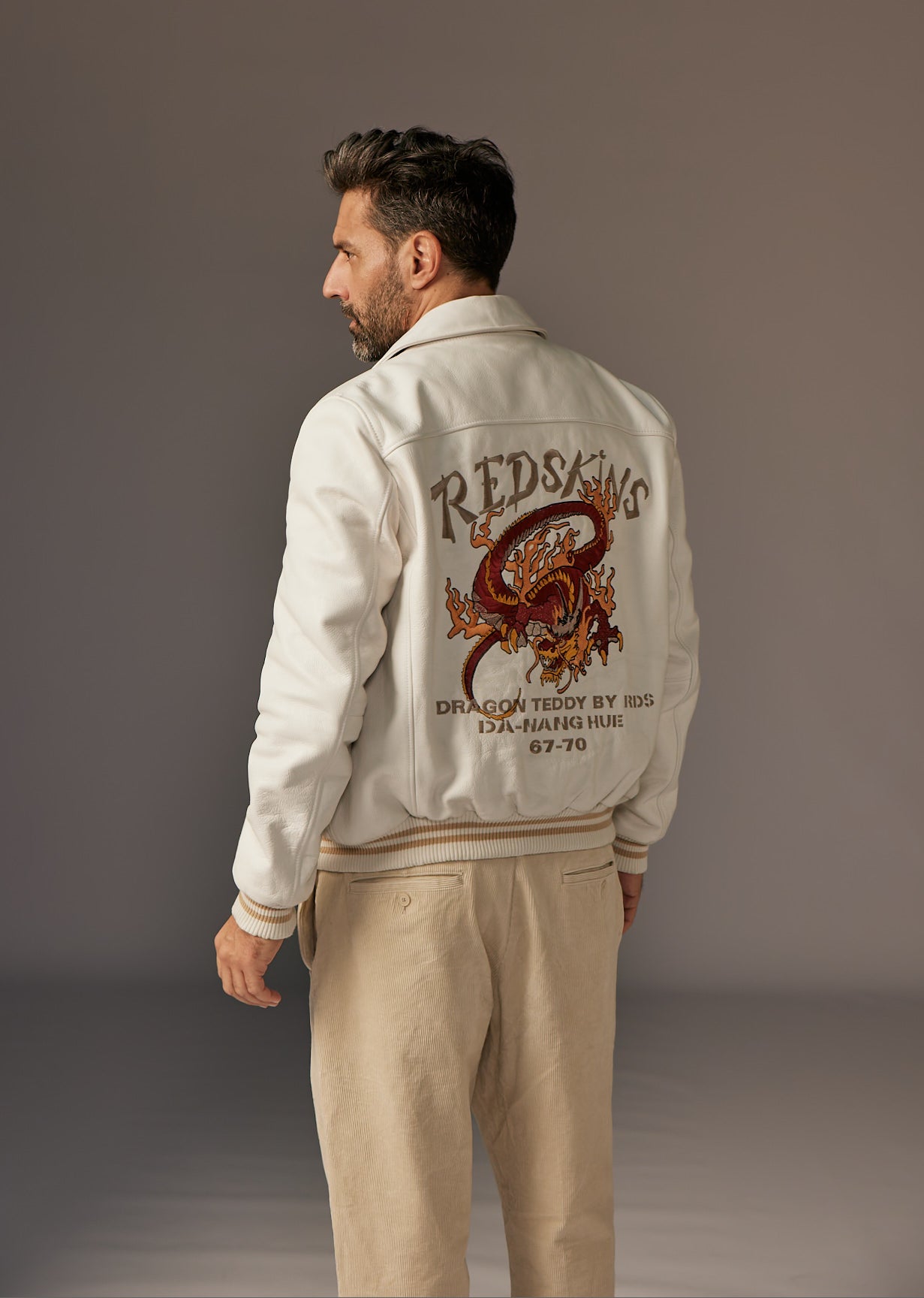 Vestes Dragcohi homme blanc Redskins Vestes Dragcohi homme blanc Blanc