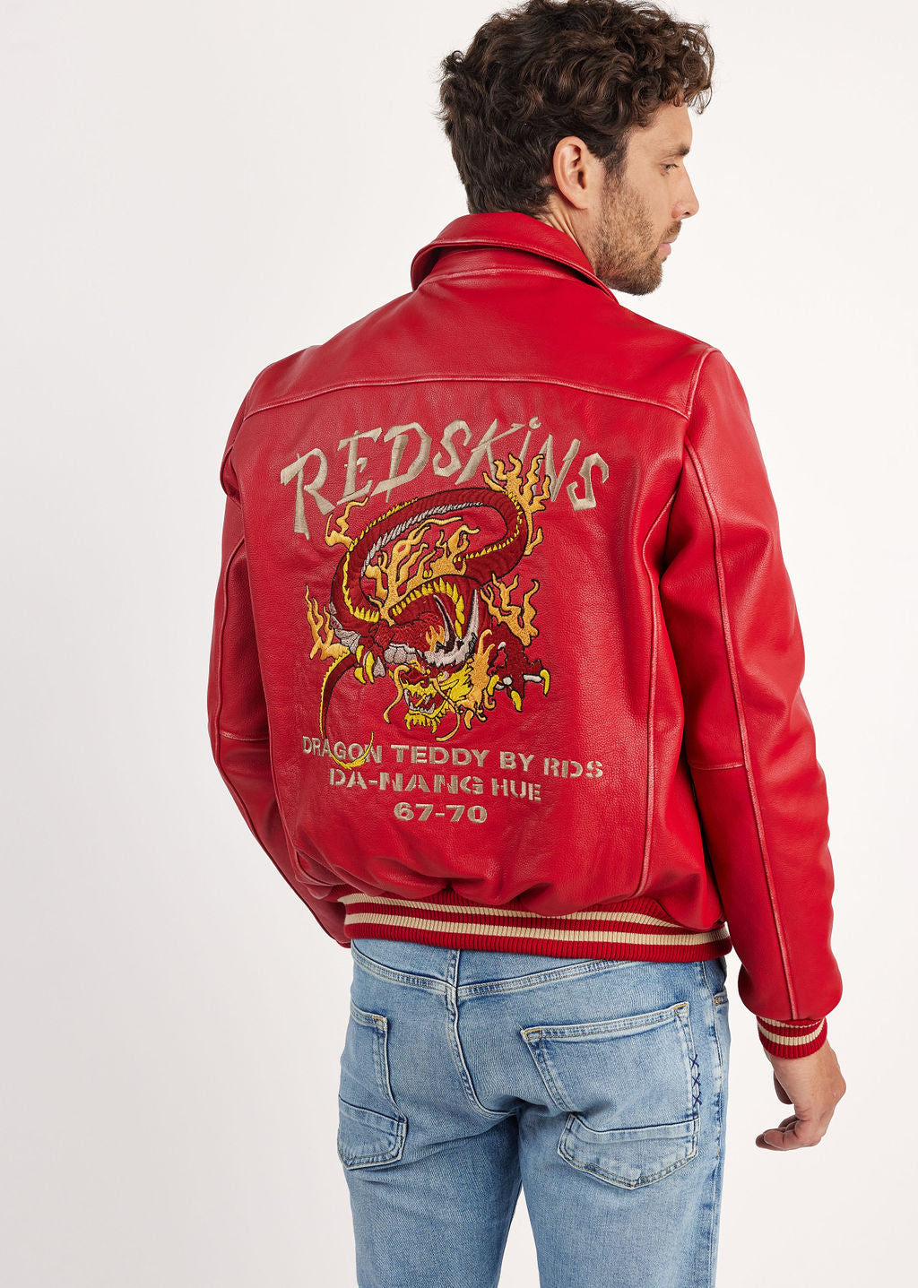 Vestes Dragcohi homme rouge Redskins Vestes Dragcohi homme rouge Rouge