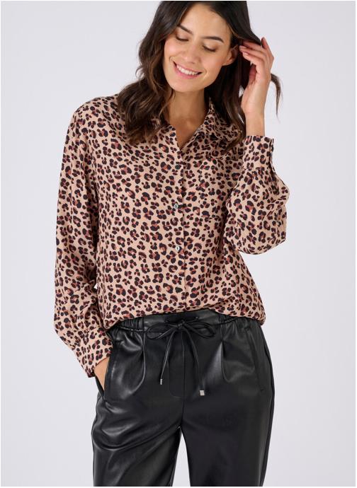 Damart Chemises 82888 femme marron