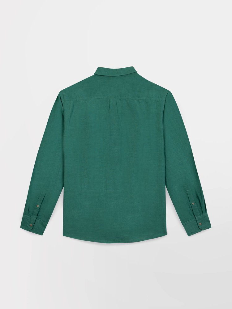 Chemises Chemise manches longues LYNERCHE OXYGENE homme vert TBS Chemises Chemise manches longues LYNERCHE OXYGENE homme vert Vert pastel