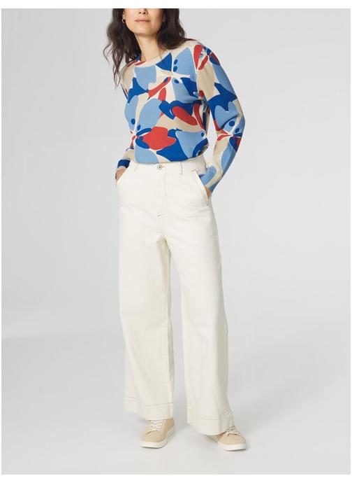 TBS Pulls Gilet MOANAPUL HORIZON femme bleu