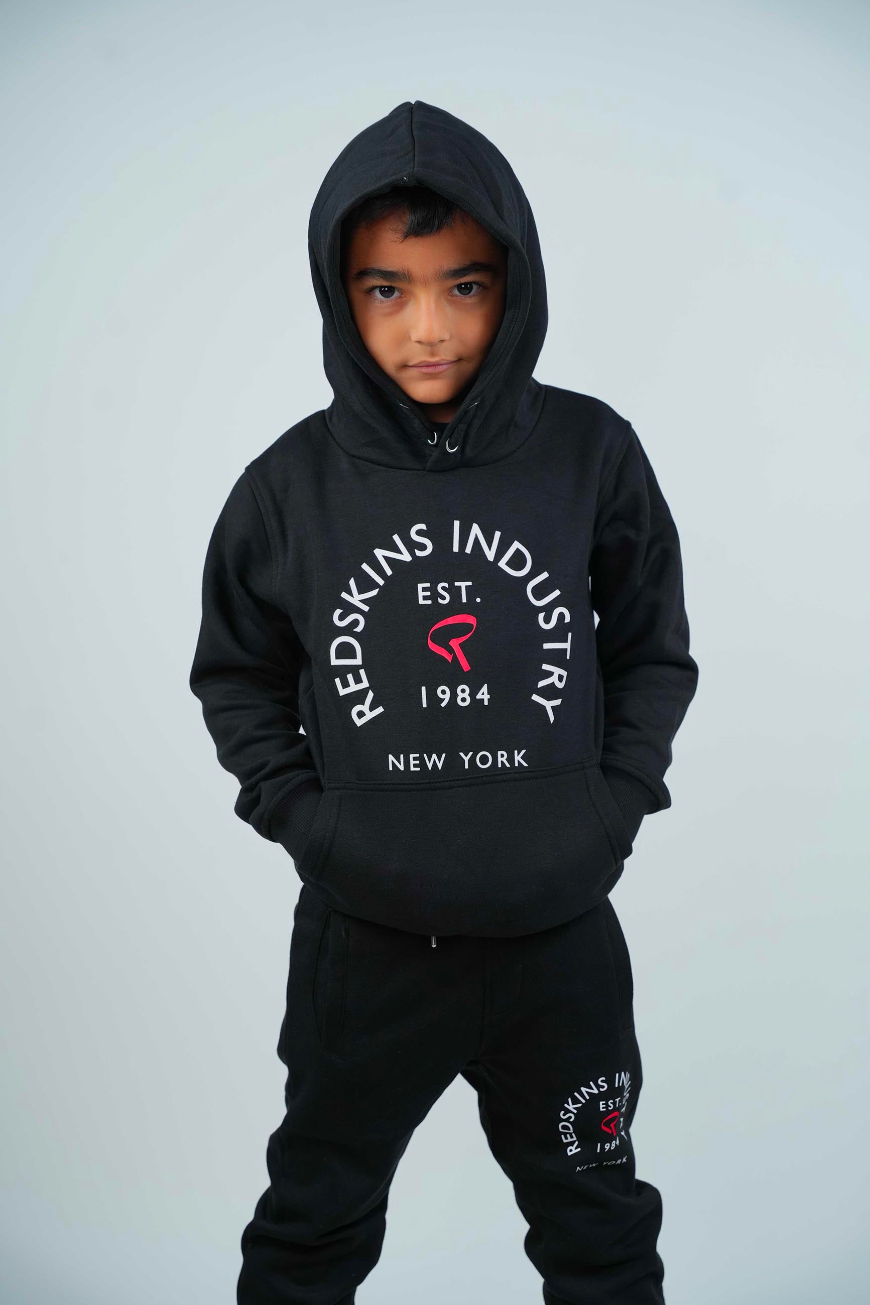 Sweats à capuche 4102 garçon noir Redskins Sweats à capuche 4102 garçon noir Noir
