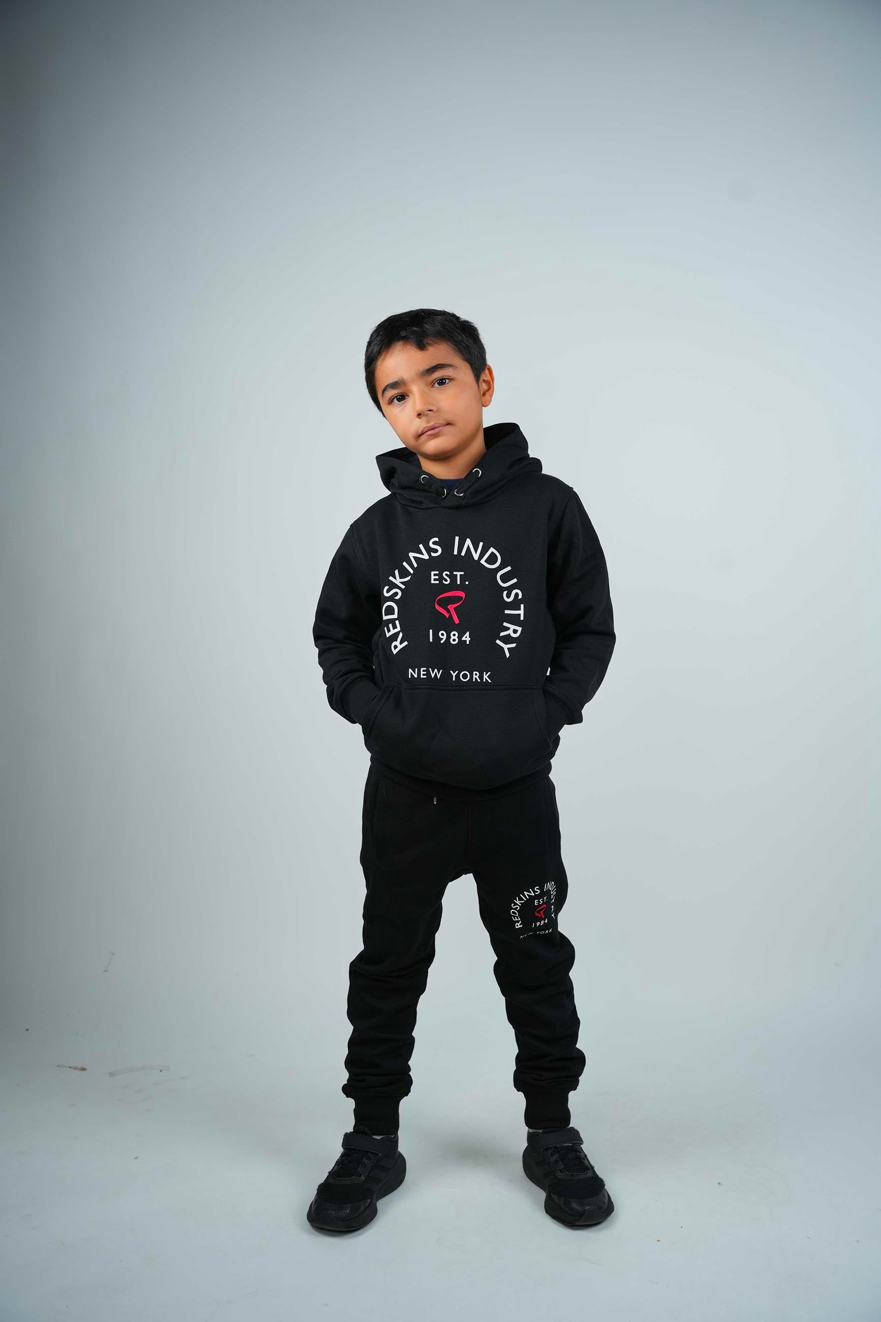 Sweats à capuche 4102 garçon noir Redskins Sweats à capuche 4102 garçon noir Noir