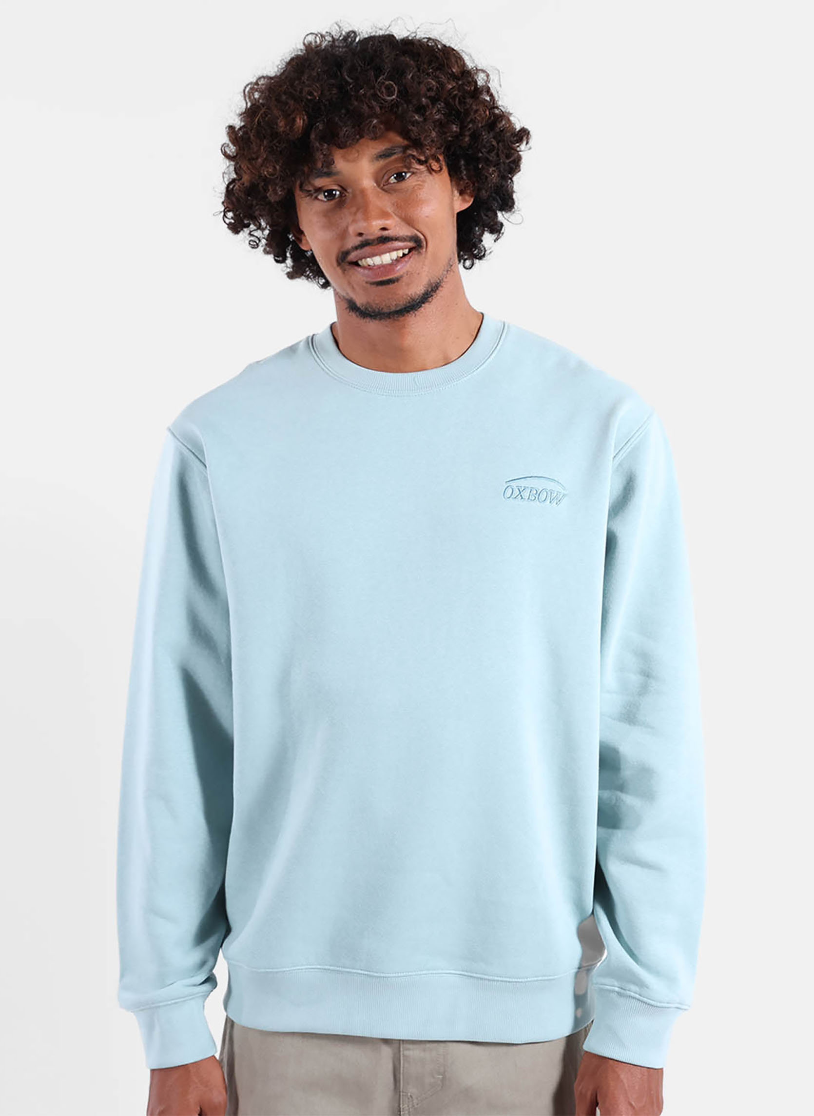 Sweats à capuche SERONI homme bleu Oxbow Sweats à capuche SERONI homme bleu Bleu clair