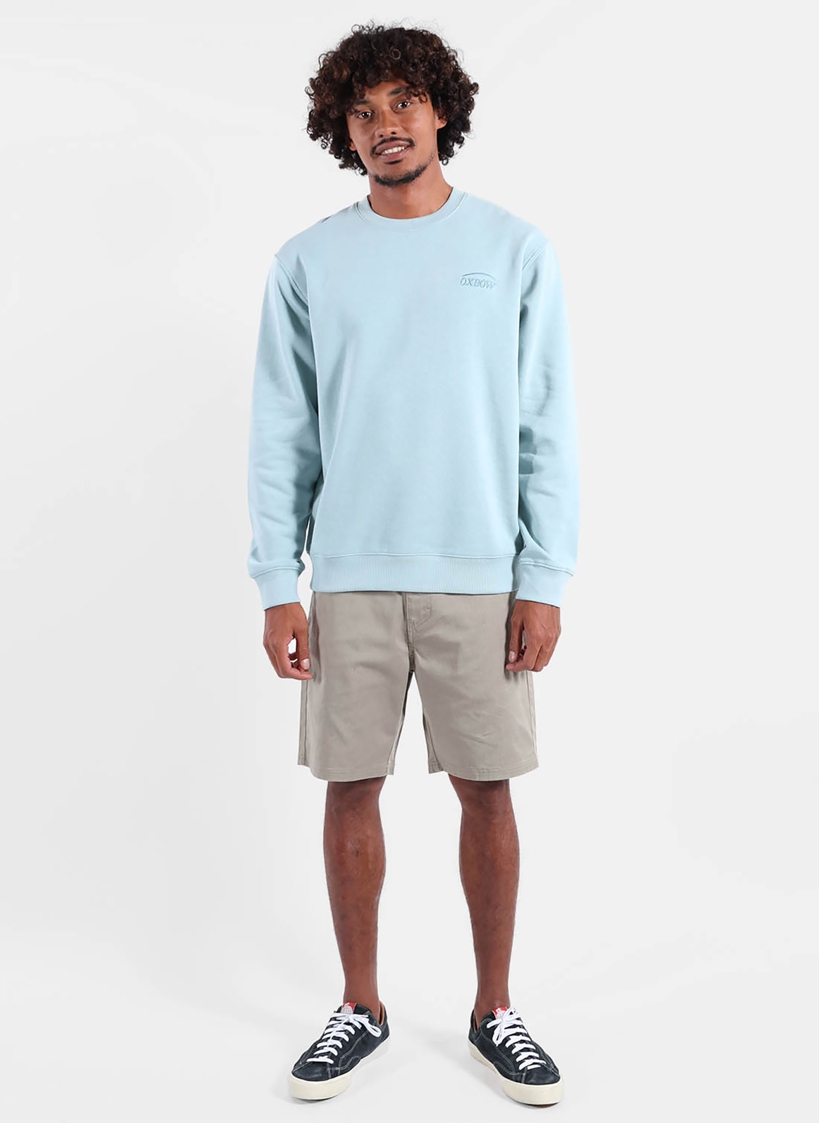 Sweats à capuche SERONI homme bleu Oxbow Sweats à capuche SERONI homme bleu Bleu clair