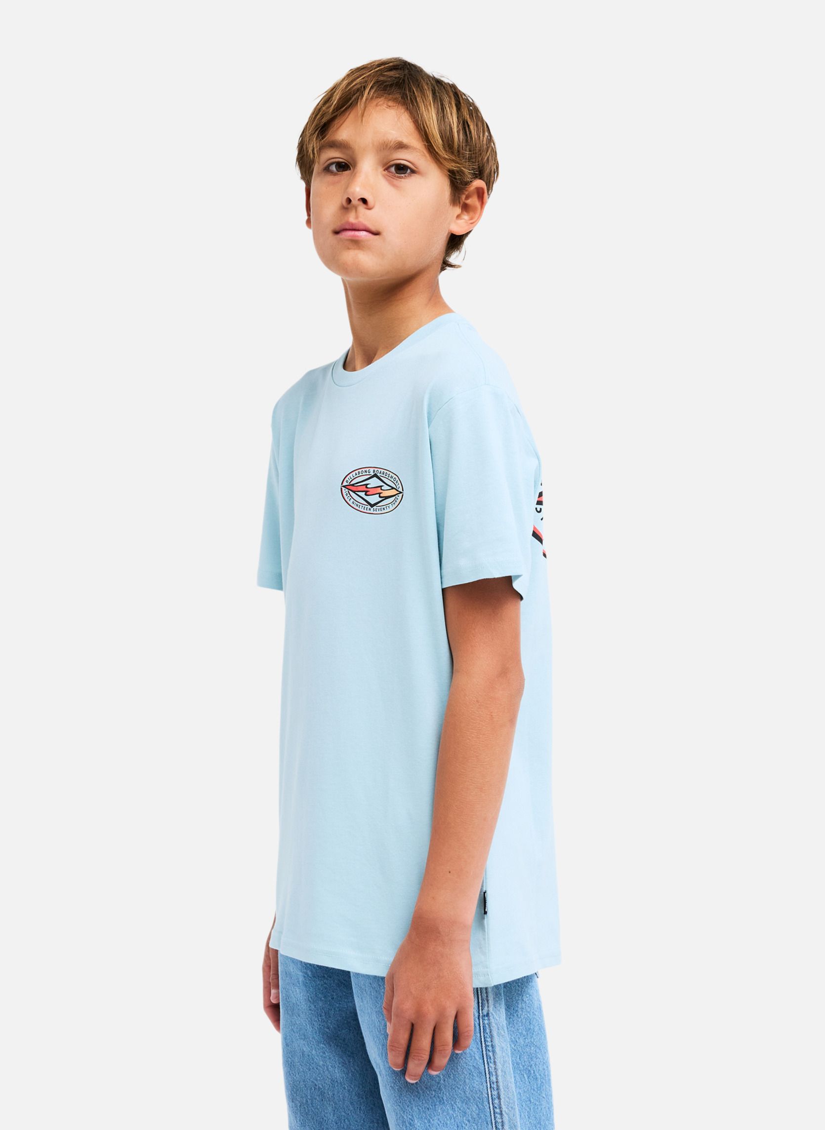 Tee-shirts Diamond Vision garçon bleu Billabong Tee-shirts Diamond Vision garçon bleu Bleu