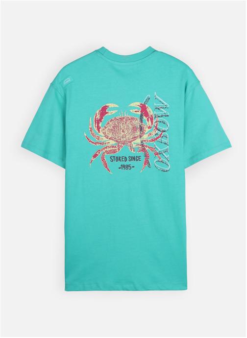 Oxbow Tee-shirts CRAB homme vert