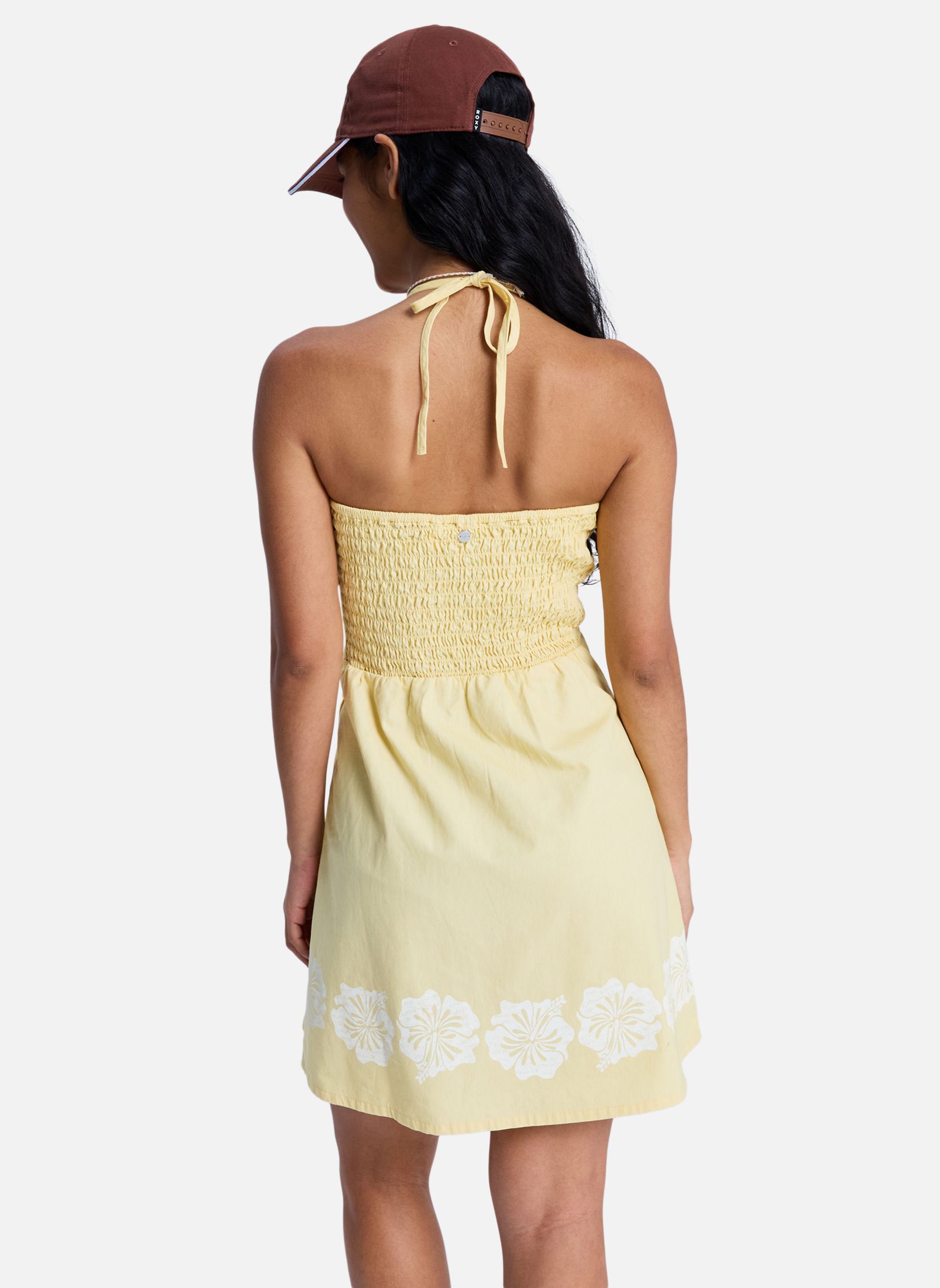 Robes After Glow Mini Solid femme jaune Roxy Robes After Glow Mini Solid femme jaune Jaune