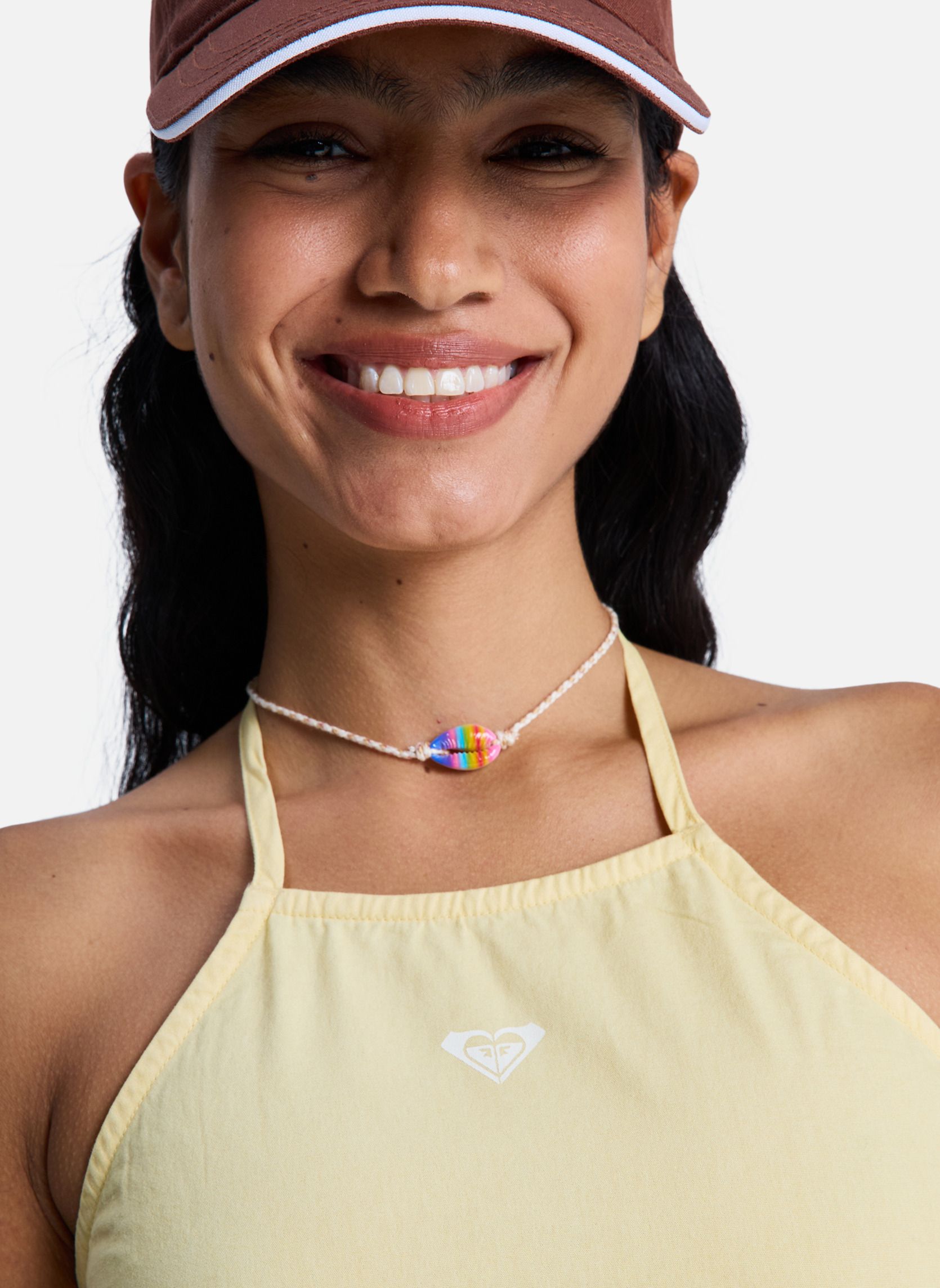 Robes After Glow Mini Solid femme jaune Roxy Robes After Glow Mini Solid femme jaune Jaune