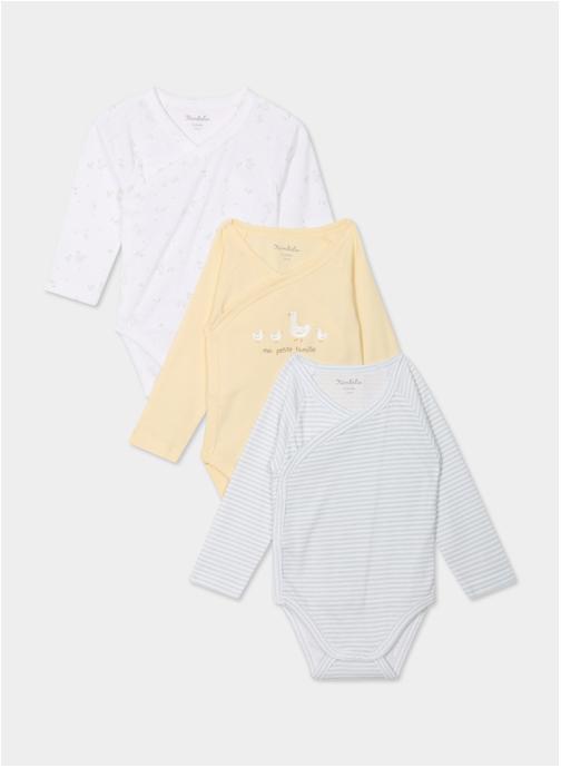 KIMBALOO Sous-vêtements Body - KIM1_BODYMLX3_X_OIE garçon jaune