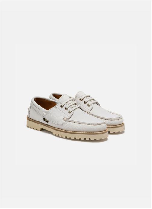 Kost Chaussures bateaux BATEAU STONE NS ECRU homme blanc