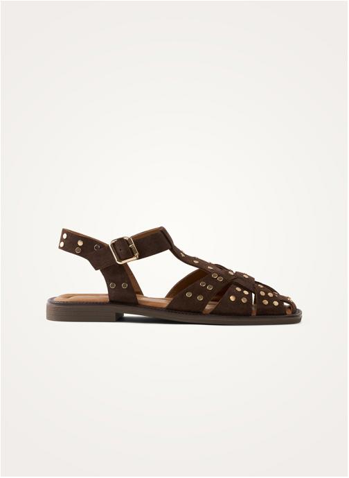 Vanessa Wu Sandales VALE femme marron