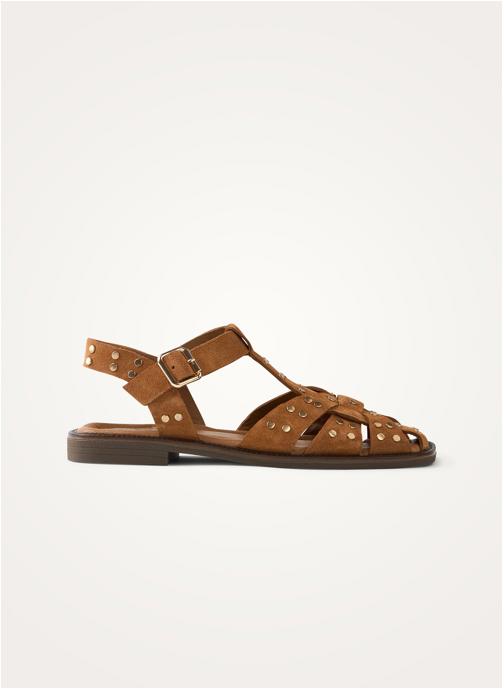 Vanessa Wu Sandales VALE femme marron