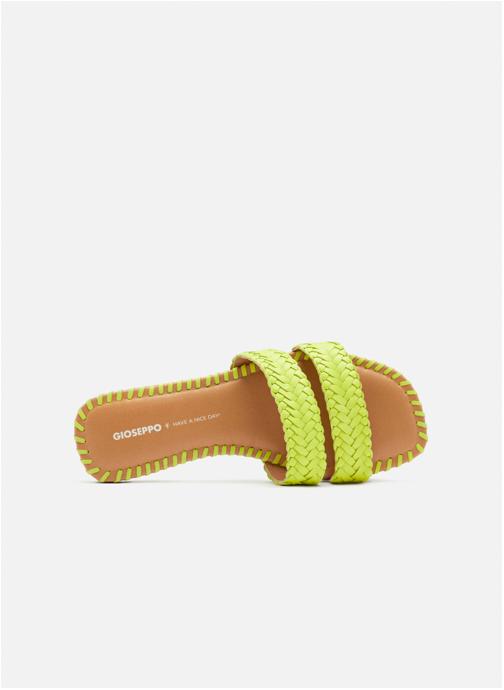 Gioseppo Sandales Sandals - Sandales Plates En Cuir Tressé Perham - Lima femme vert