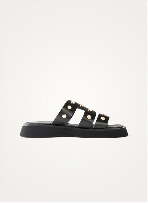 Vanessa Wu Mules SHAN Gems femme noir