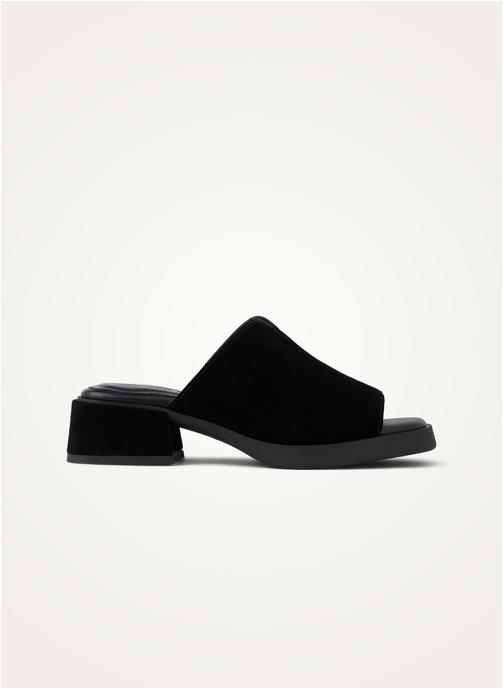 Vanessa Wu Mules GAÏA femme noir