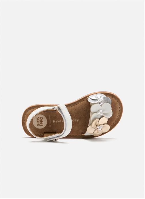 Gioseppo Sandales Sandals - Sandales Cuir à Fleurs Peeksville - Blanc fille blanc