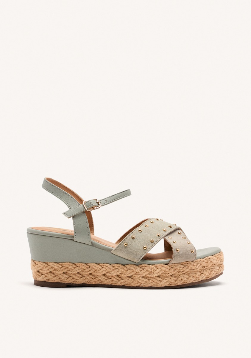 Sandales Dressing - Sandales Cuir Et Compensées En Raphia Gilsum - Gris femme gris Gioseppo Sandales Dressing - Sandales Cuir Et Compensées En Raphia Gilsum - Gris femme gris Gris