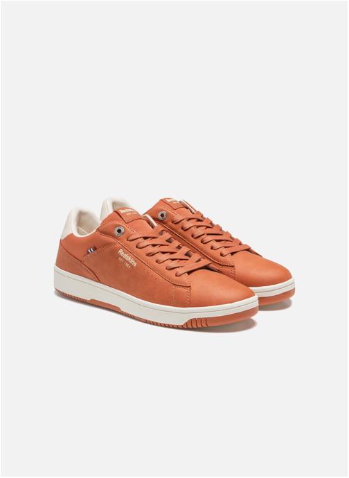 Redskins Baskets basses BASKET GUNRAY BRIQUE+ECRU homme orange