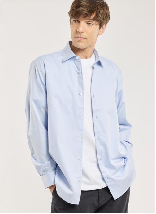 Armor Lux Chemises Chemise 40723 blue homme bleu