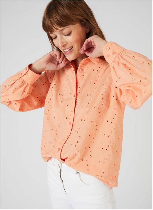 Damart Chemises 79249 femme orange