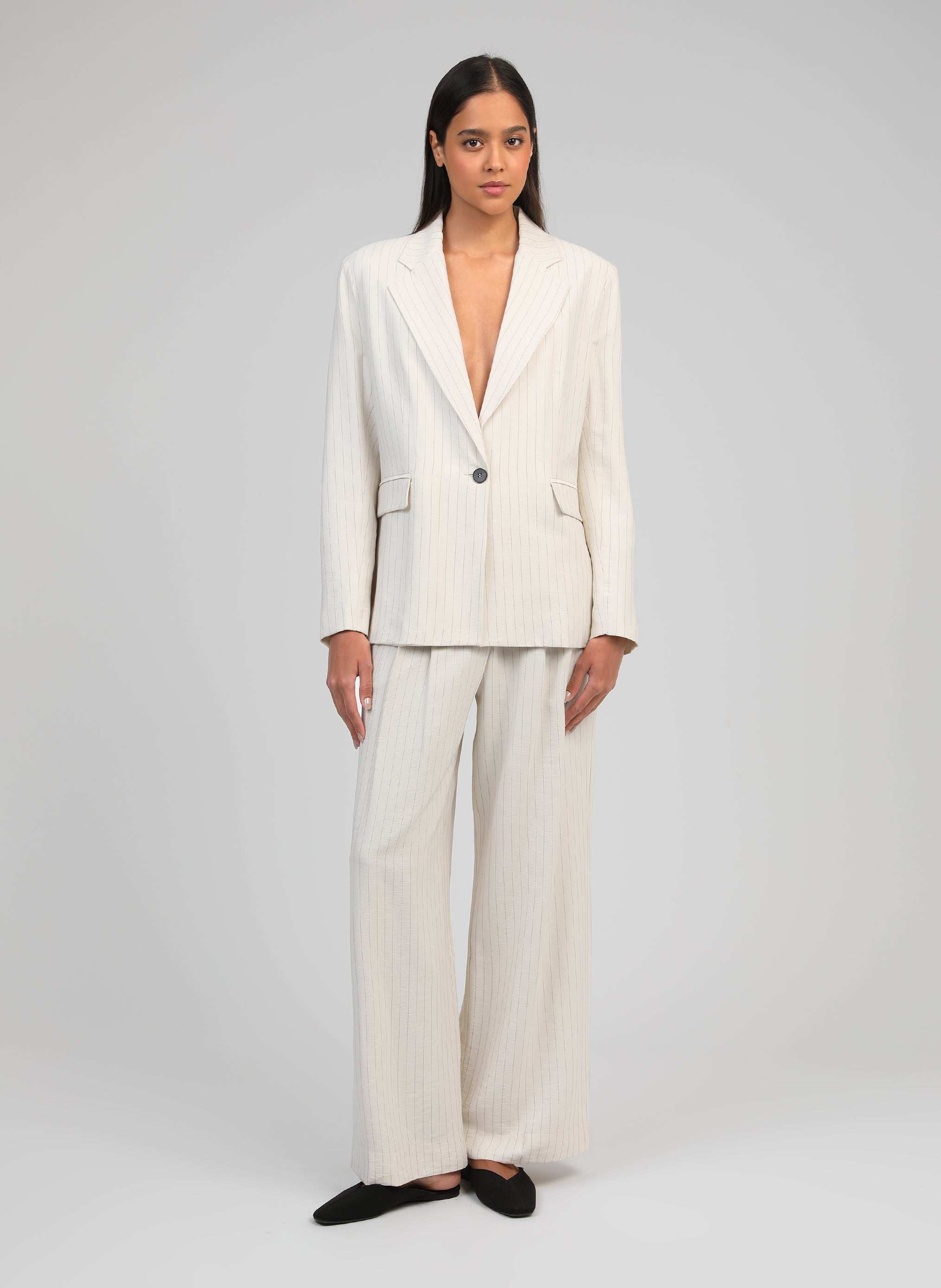 Pantalons droit PANTALON PATILA beige femme beige An'ge Pantalons droit PANTALON PATILA beige femme beige Beige