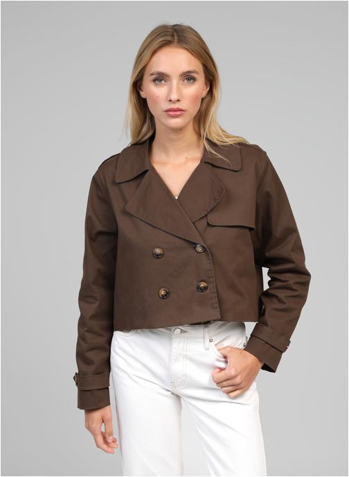 An'ge Vestes TRENCH CURTIS marron femme marron