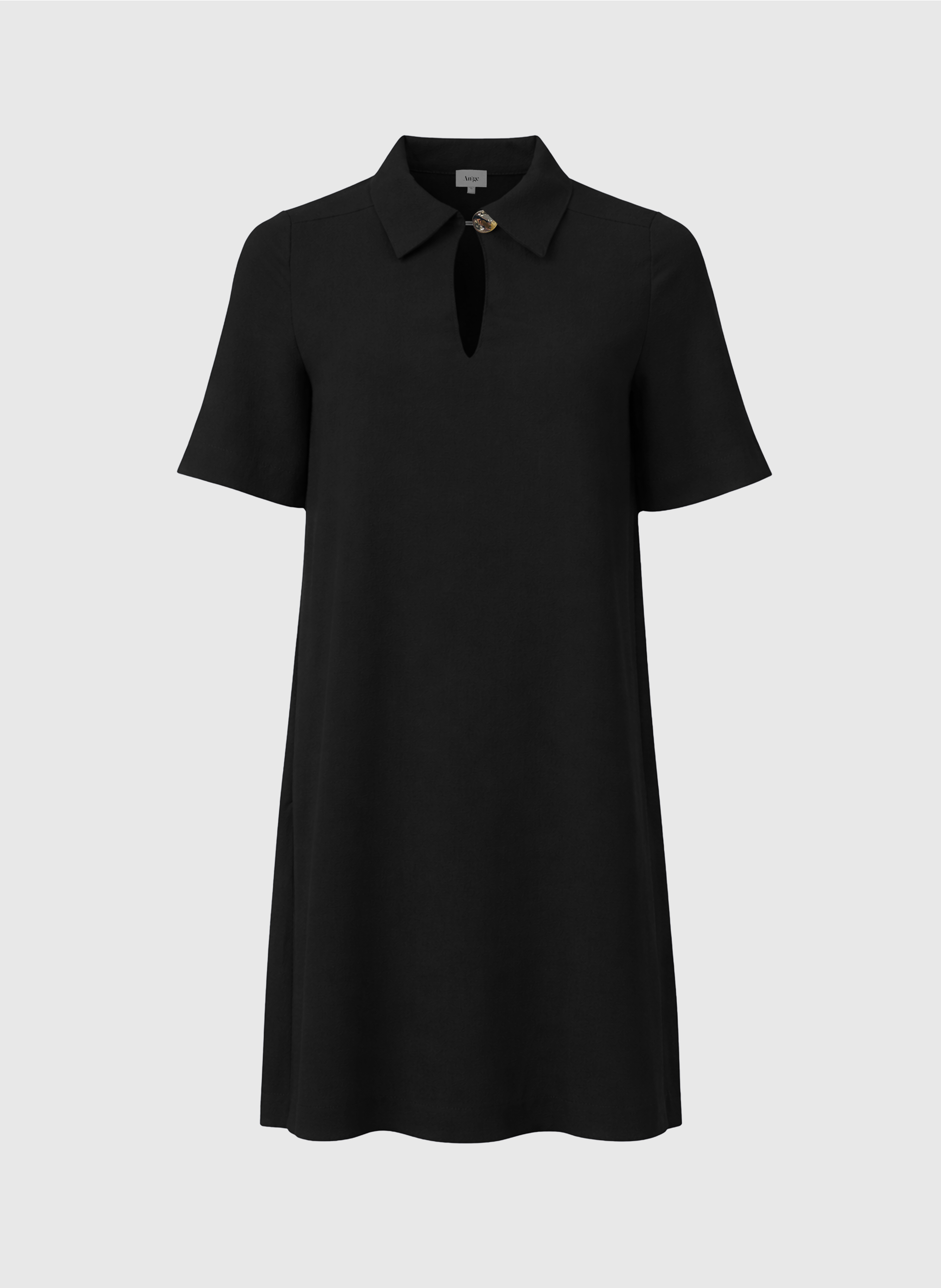 An'ge Robes ROBE COURTE MAPAULA noir femme noir | Sarenza France