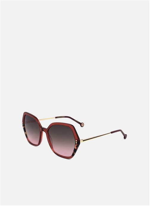 Carolina Herrera Lunettes de soleil femme rouge