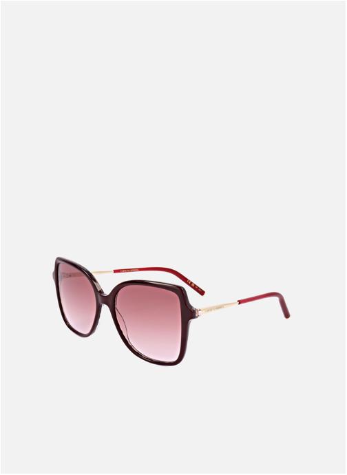 Carolina Herrera Lunettes de soleil femme rouge