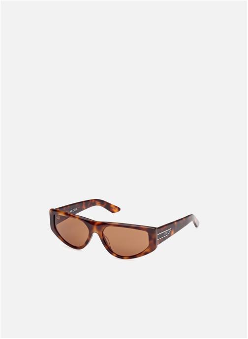 GCDS Lunettes de soleil femme marron