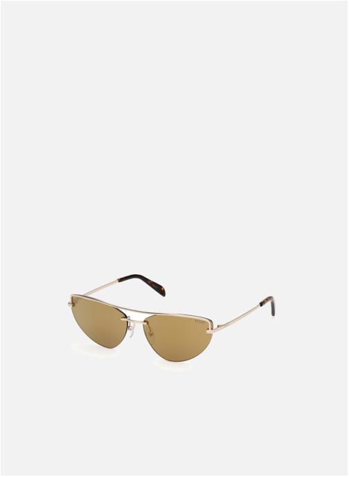 Emilio Pucci Lunettes de soleil femme or et bronze