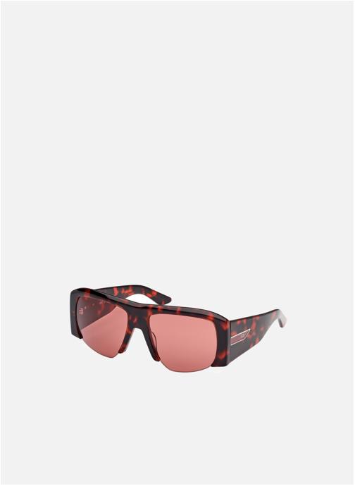 GCDS Lunettes de soleil homme rouge