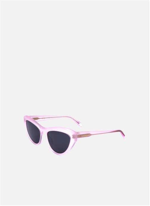 Salvatore Ferragamo Lunettes de soleil femme rose