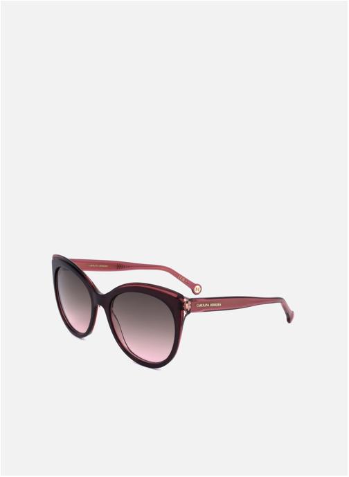 Carolina Herrera Lunettes de soleil femme rouge