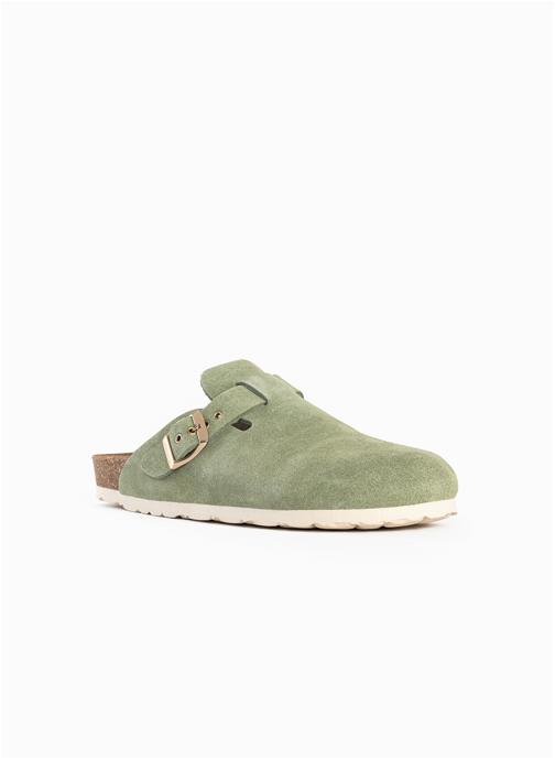 Bayton Mules MILKY femme vert