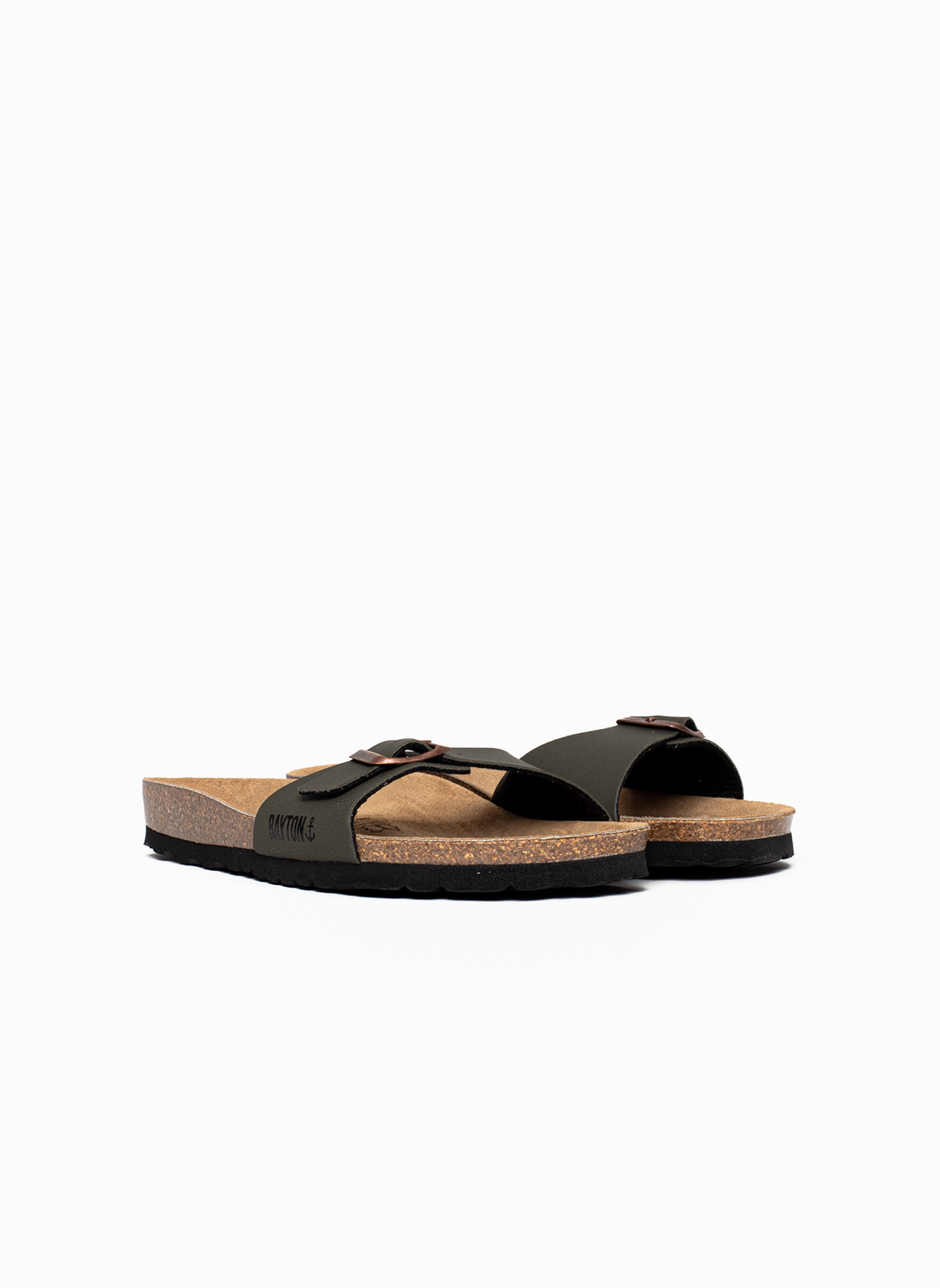 Mules ZEPHYR homme vert Bayton Mules ZEPHYR homme vert Kaki