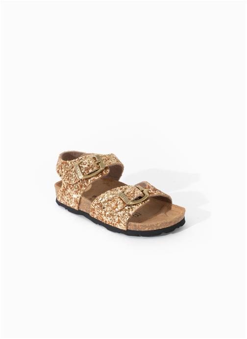 Bayton Sandales PEGASE fille or et bronze