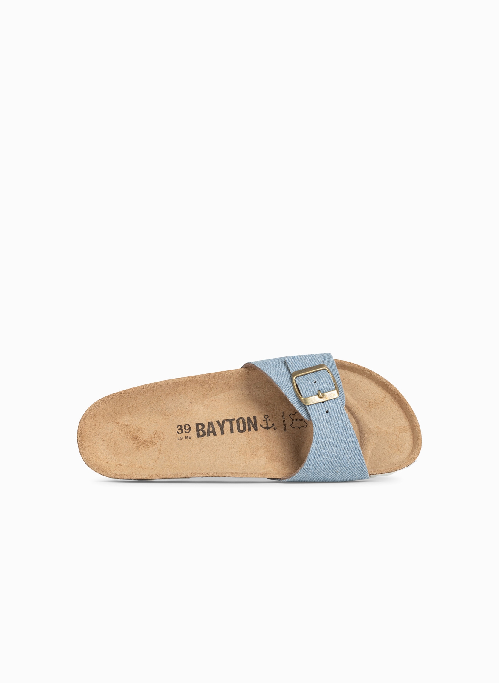 Sandales ZEPHYR femme bleu Bayton Sandales ZEPHYR femme bleu Bleu azur