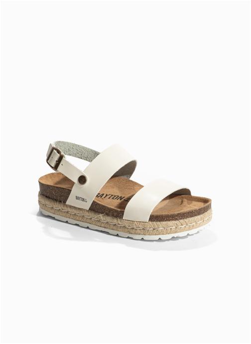 Bayton Sandales GACEO femme blanc