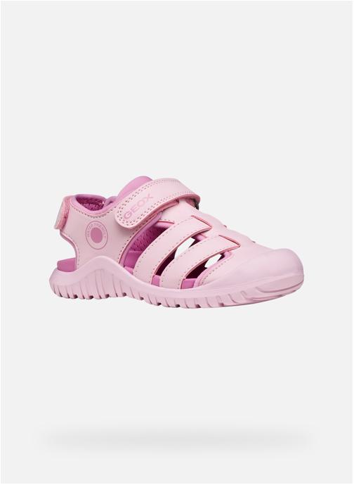 Geox Sandales S. FUSBETTO PRO GIRL fille rose