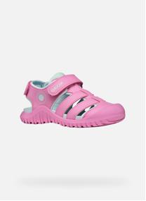 Sandales S. FUSBETTO PRO GIRL fille rose Geox Sandales S. FUSBETTO PRO GIRL fille rose Rose