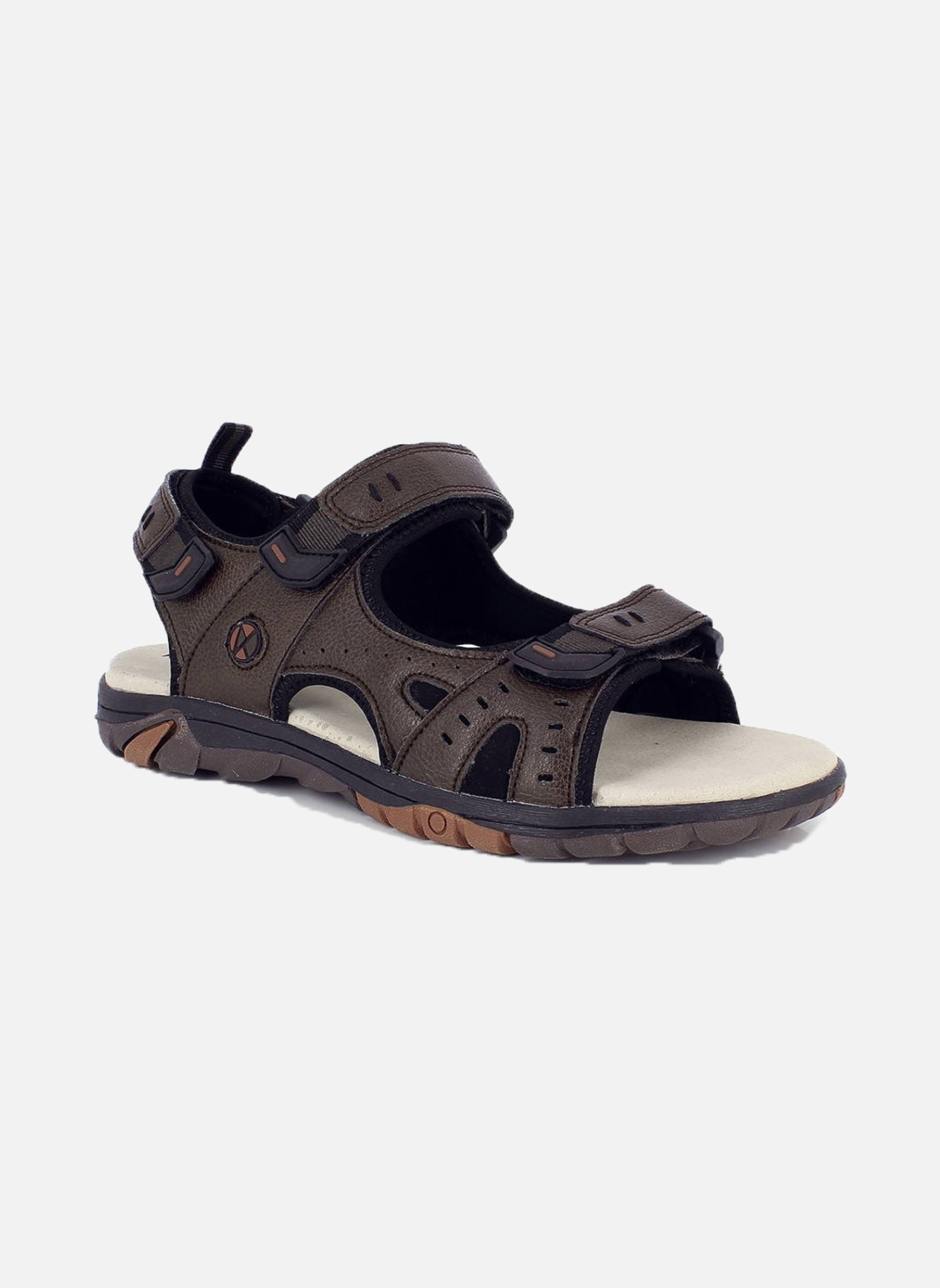 Sandales et mules Sandales de marche pour homme TOUQUES - Brun homme marron Kimberfeel Sandales et mules Sandales de marche pour homme TOUQUES - Brun homme marron Marron