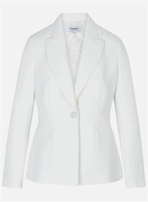 Morgan Vestes de costume Blazer ajusté - 261-Vana.F femme blanc